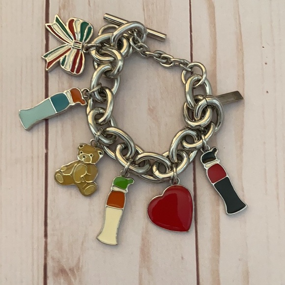 Moschino Timeless Charm Bracelet VTG - Picture 8 of 8